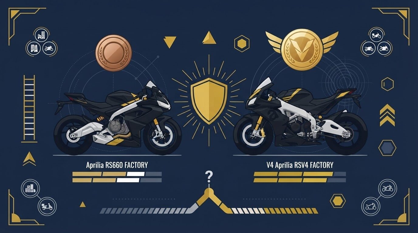 兄弟モデルRSV4 Factoryとの違い どちらを選ぶべきか 挿絵