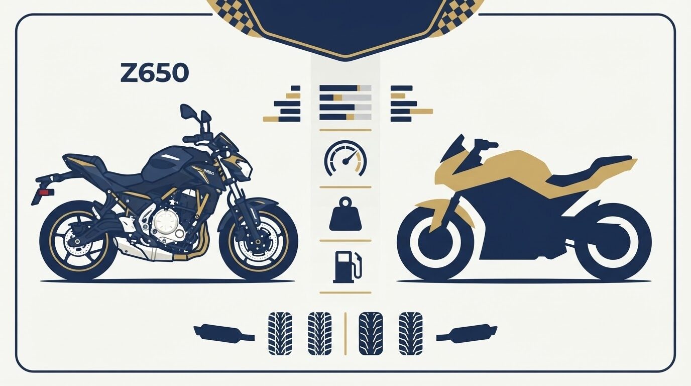 Z650との違いを徹底比較のイメージ画像